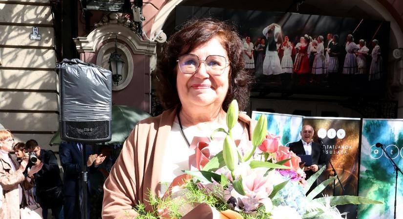 Zsurzs Kati öröme: újabb szakmai elismerésben részesült