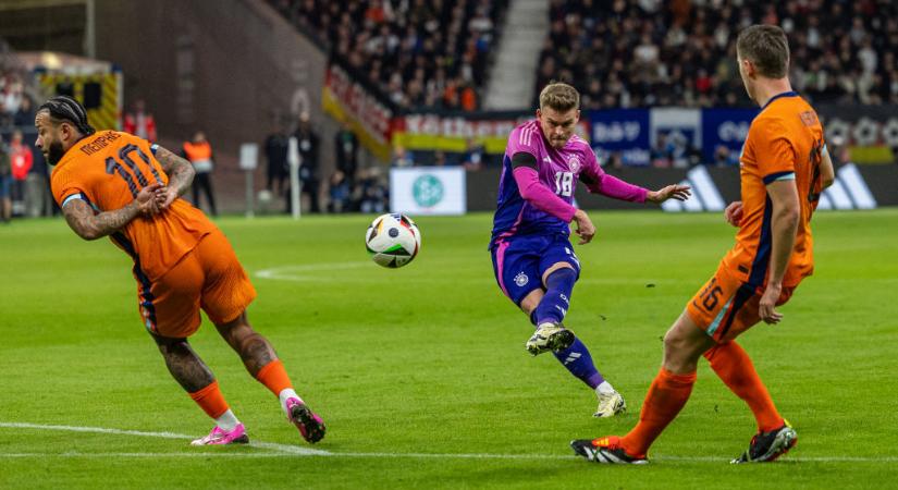 Felkészülés: gyönyörű gólt lőtt Hollandia ellen a németek balhátvédje! – videóval