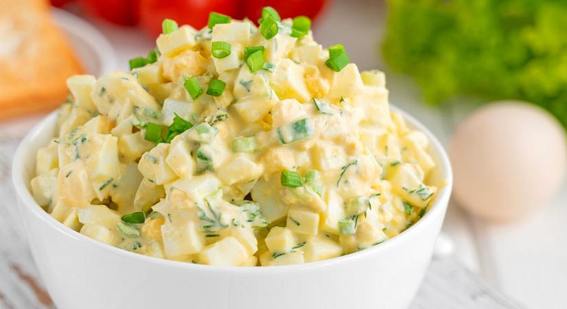 Retró hagymás, majonézes tojáskrém: 20 perces recept