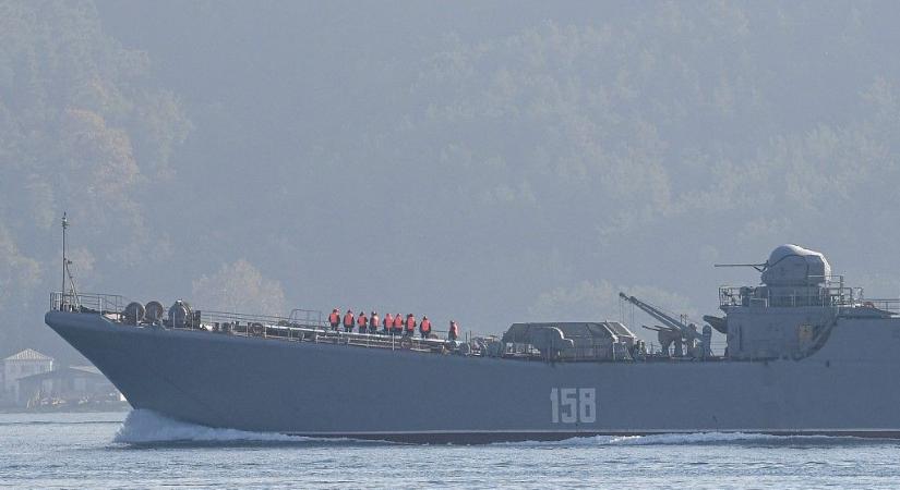 Ukrán rakétatámadás érte az orosz flotta egyik hadihajóját