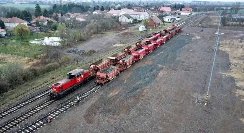 Vasúton, zöld úton a Mátrába – környezetbarát kőfuvarozás a Rail Cargo Hungariával
