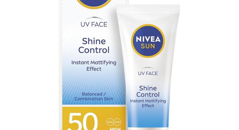 NIVEA SUN Shine Control Napozó Arckrém FF50 50 ml