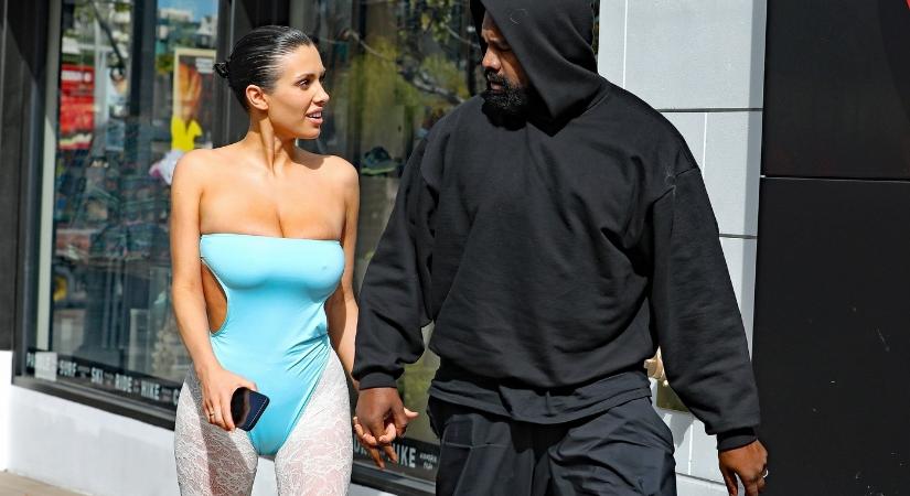 Ezért jár folyton egy szál semmiben Kanye West neje, Bianca Censori