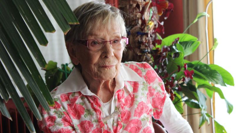 97 éves lett Békés Itala: „A sok nehézség erősített meg”