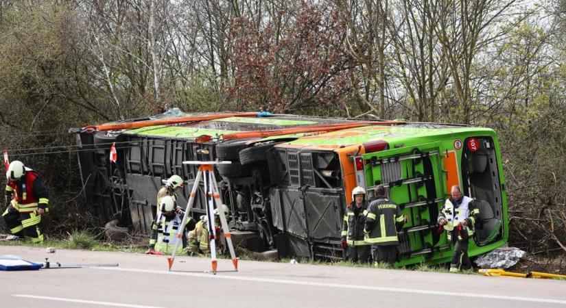 Külügyi szóvivő: nincs magyar áldozata a németországi buszbalesetnek