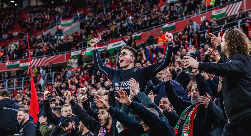 Újra csodálatos hangulatot csináltak a magyar focidrukkerek - videó
