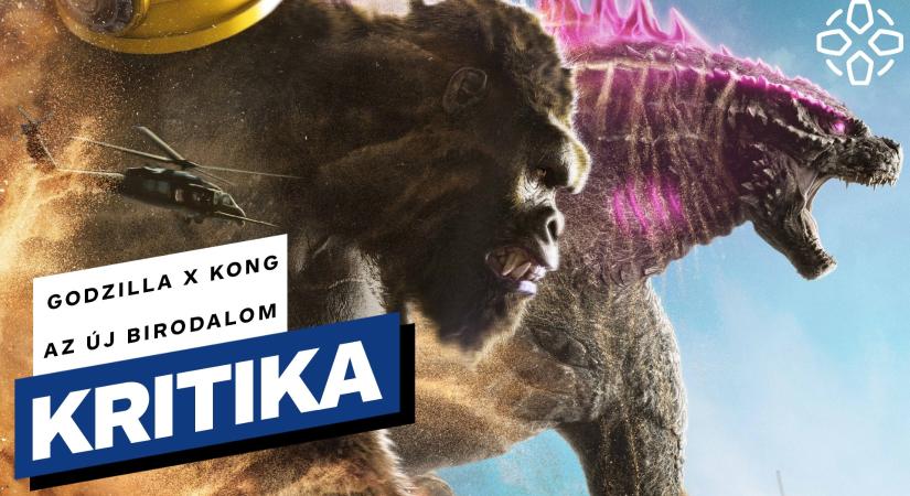 VIDEÓ: Rózsaszín atomhányás - Godzilla x Kong: Az új birodalom kritika