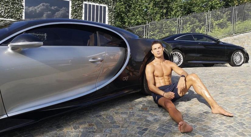 Cristiano Ronaldo, aki még álmában is pénzt keres, már nem is tudja pontosan, hány autója van