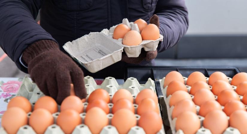 Sokkal olcsóbb lett a húsvéti tojás a tavalyihoz képest