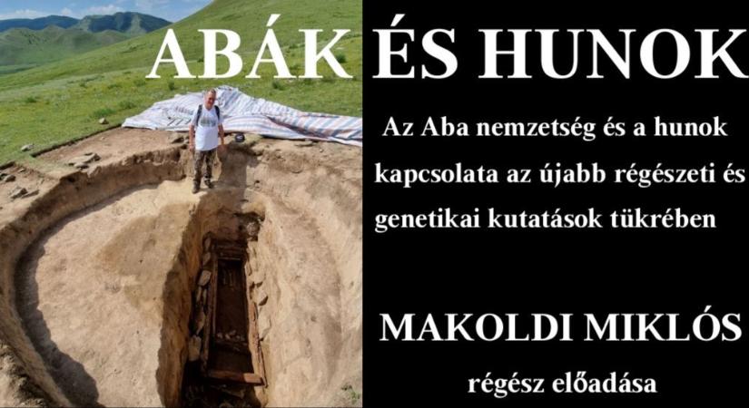 Abák és hunok: Makoldi Miklós előadása