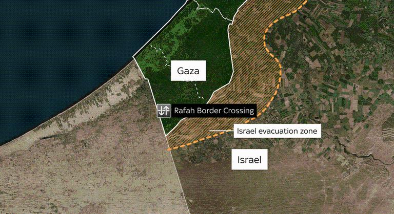 Kezdődik az evakuálás: Kínából rendelt sátorvárost épít Izrael a gázaiaknak