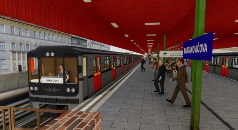 FOTÓK: Ilyen lett volna a pozsonyi metró, ami sosem készült el