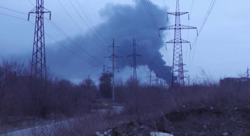 Egyre erősebb légi csapások érik Ukrajna területét  videó