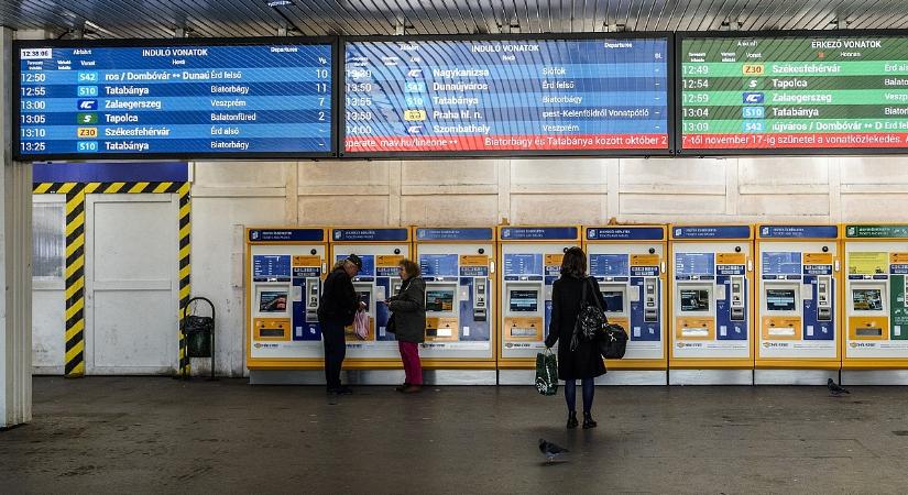 Budapesten borít a MÁV: nem mennek végig a vonatok