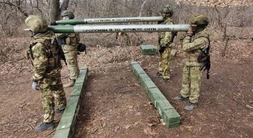Ezt a moszkvai terrortámadásért – feliratozott rakétákkal lövik az ukránokat az oroszok