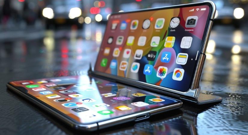 Összecsukható iPhone érkezhet 2027-ben