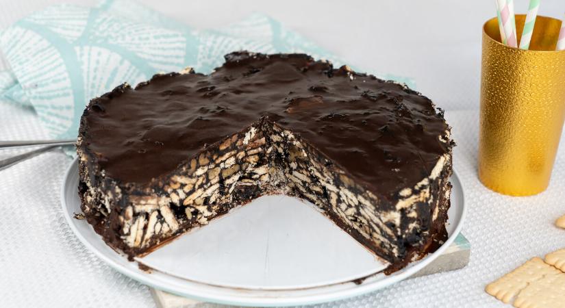 Csokis keksztorta sütés nélkül: ez az a recept, amit mindenki elkér majd!