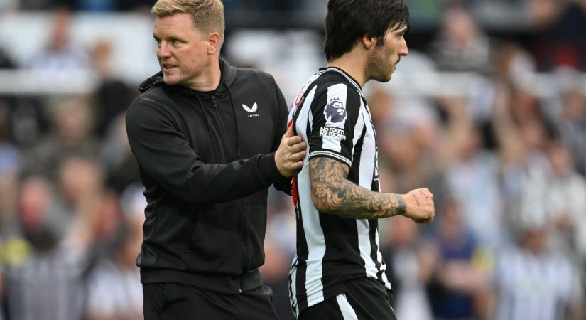 Newcastle United: Eddie Howe szerint Sandro Tonali “szenved” amiatt, hogy nem játszhat