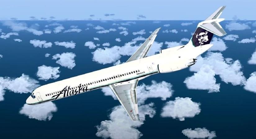 Beszorult a kormány az Alaska Airlines járatán, a gép az óceánba zuhant