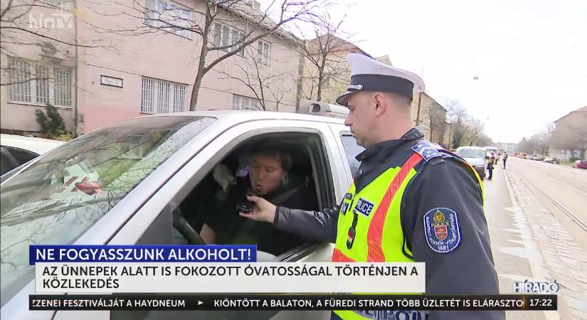 ORFK: Az ünnepek alatt is fokozott óvatossággal történjen a közlekedés!  videó
