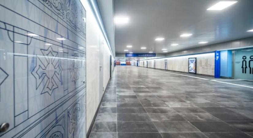 Végre megnyílt a Nyugati pályaudvar felújított aluljárója