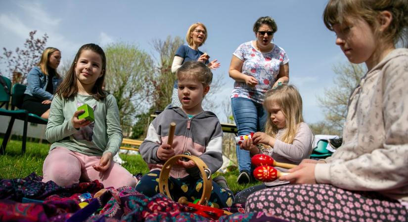 Húsvéti gyereknapot tartottak a kecskeméti Hunyadivárosban – galériával, videóval