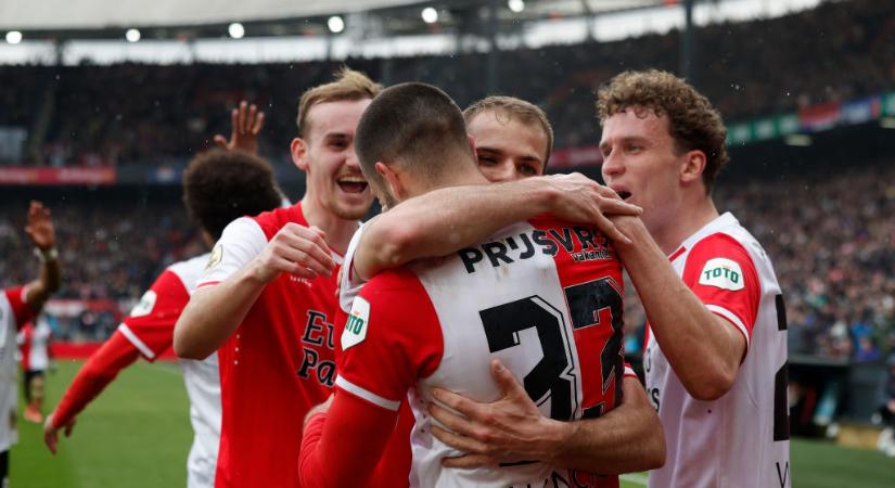 Eredivisie: kétgólos hátrányból nyert és kapaszkodik a Feyenoord