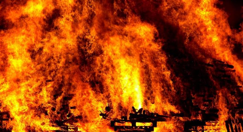 Hatalmas lángok csaptak fel egy budafoki raktárban: a környező aljnövényzetre is átterjedt a tűz