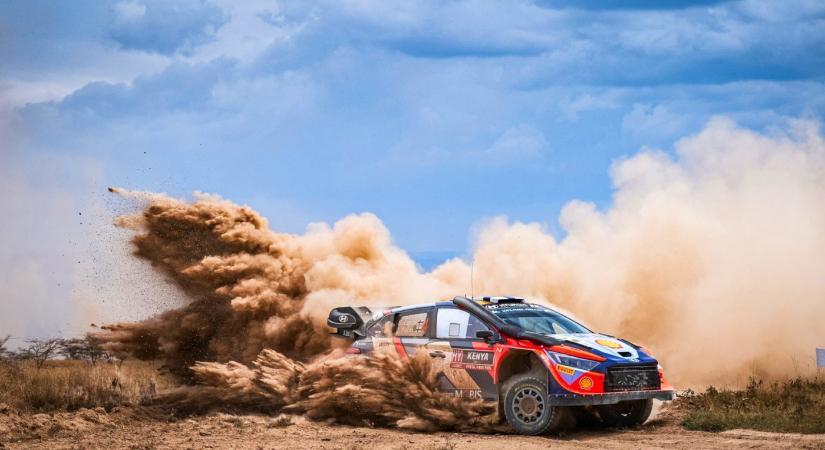 WRC: Rovanpera állva maradt és győzött Kenyában