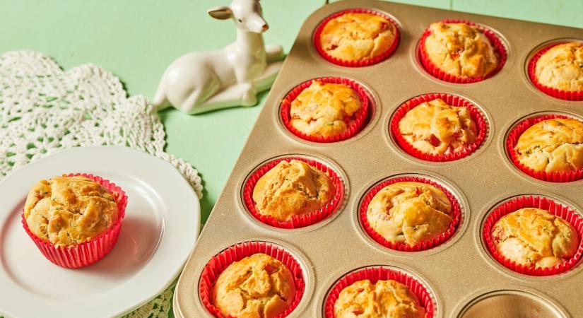 Húsvéti sonkás muffin