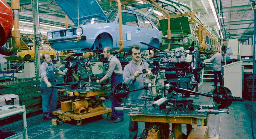Ötven évvel ezelőtt indult a Volkswagen Golf sorozatgyártása