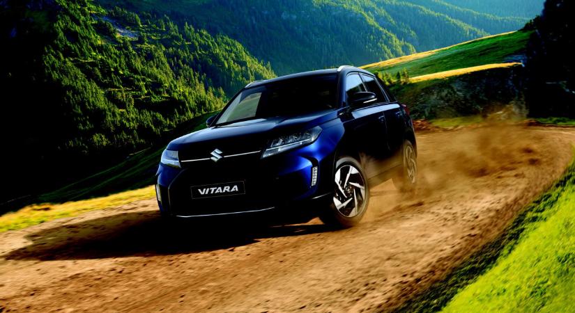 Teljesen megújul Magyarország egyik kedvenc autója: így néz ki a 2024-es Suzuki Vitara  fotók