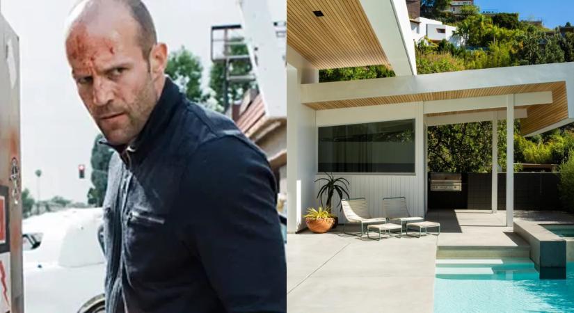 Brutalizmus helyett modern zen – Jason Statham saját maga tervezte letisztult kaliforniai otthonát