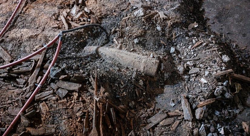 Világháborús gránátot találtak a sátoraljaújhelyi Bortemplomban