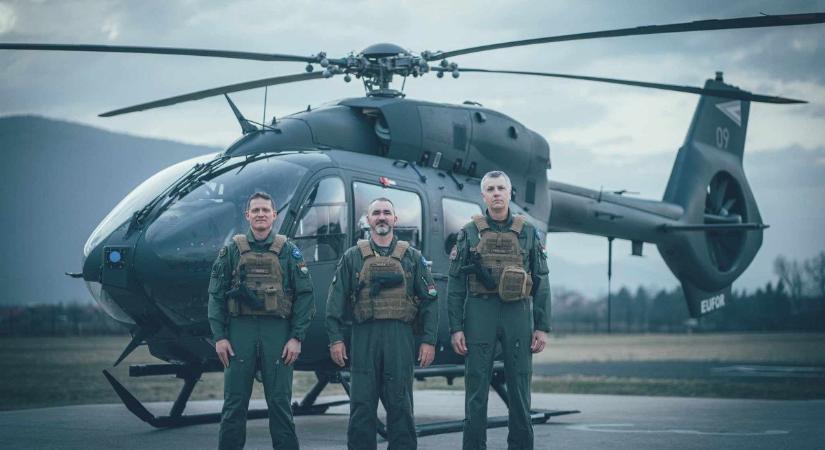 Hősök a levegőben: Az EUFOR Helikopter Alegység életet ment