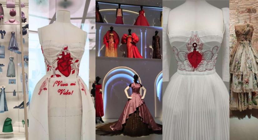 Véres női sorsokból inspirálódott a Dior luxusruha-kollekciója – a párizsi Dior Múzeumban jártunk