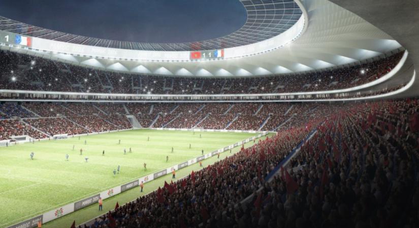 500 milliárd forintnak megfelelő összegből húzzák fel a világ legnagyobb focistadionját