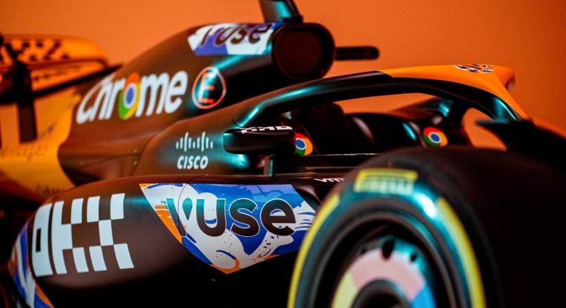 F1: Átfestették a McLarent, képeken a rendhagyó dizájn