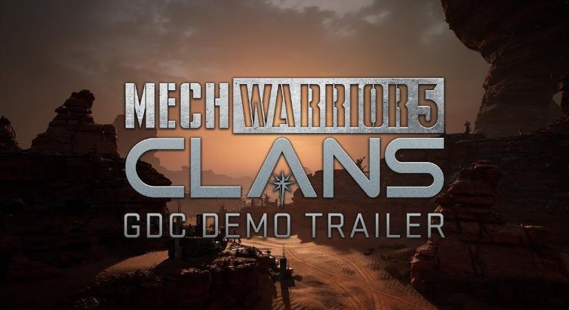 Trailert kapott a MechWarrior 5: Clans