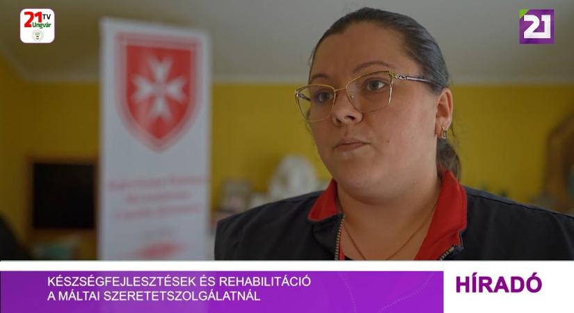 Készségfejlesztések és rehabilitáció a Máltai Szeretetszolgálatnál (videó)