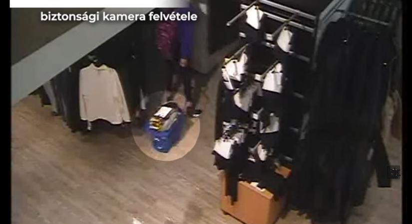 Huszonegyszer lopott egy nő – videóval