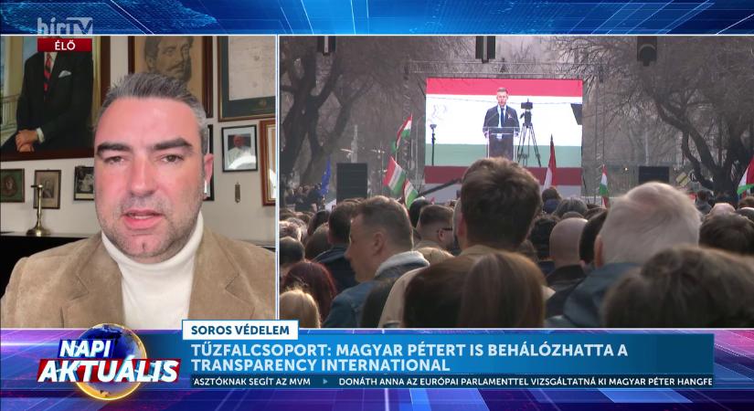Tűzfalcsoport: Magyar Pétert is behálózhatta a Transparency International  videó