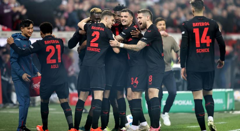 Német Kupa: kiütéses győzelemmel jutott a döntőbe a Bayer Leverkusen – videóval