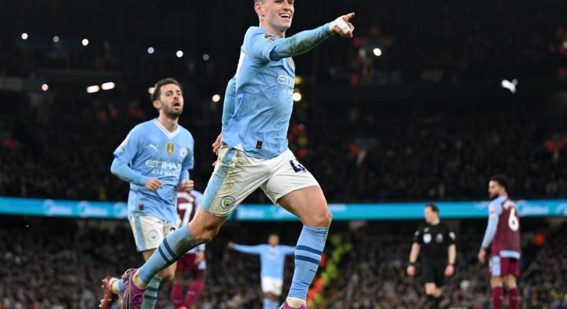 PL: magabiztos Man. City siker az Aston Villa ellen! – videóval
