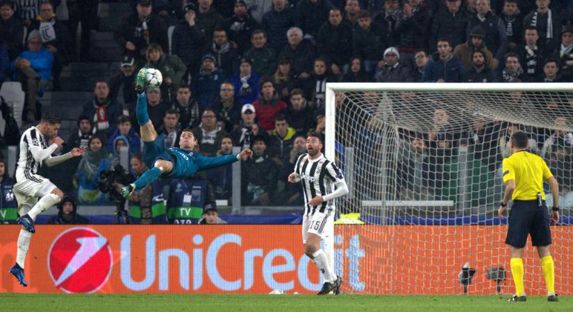 Ezen a napon: Cristiano Ronaldo csodálatos ollója a Juventus otthonában – videó