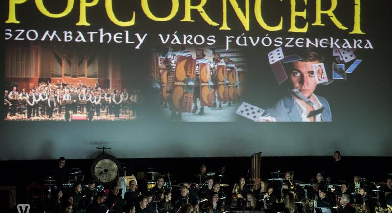 Popcorncert - Szombathely Város Koncert Fúvószenekarának filmzenei koncertje (ápr. 13-14.)
