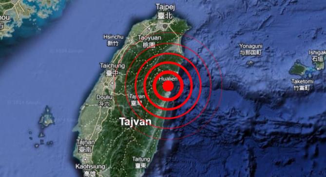 Erős földrengés rázta meg Tajvant