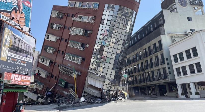 Megjött az újabb szörnyű hír a tajvani földrengés után