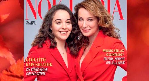 Stahl Judit lánya már 18 éves: Hannával összeöltöztek a címlapra