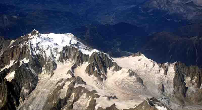 Tovább csökkent a Mont Blanc magassága